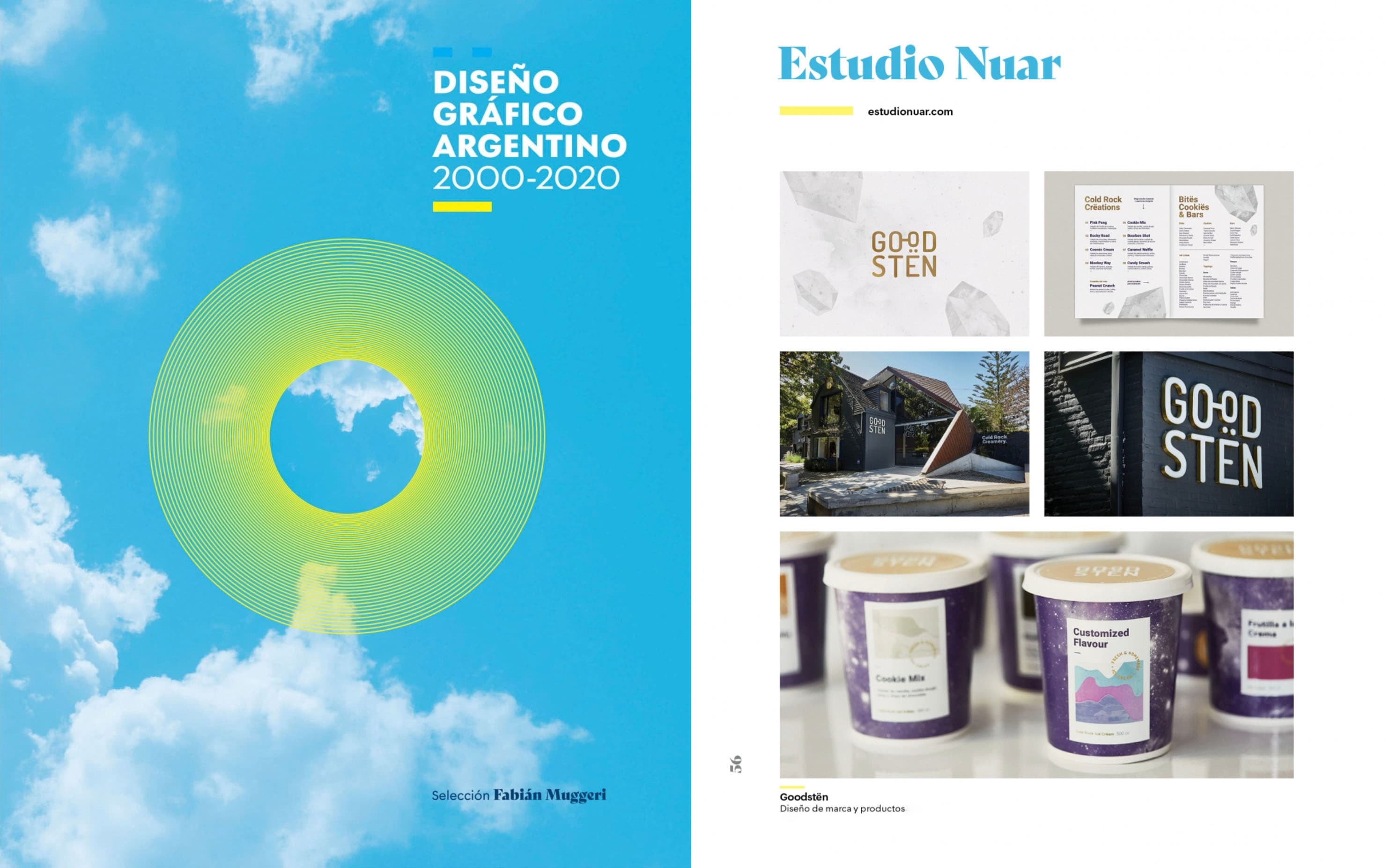 Nuar forma parte del libro Diseño Gráfico Argentino 2000-2020.